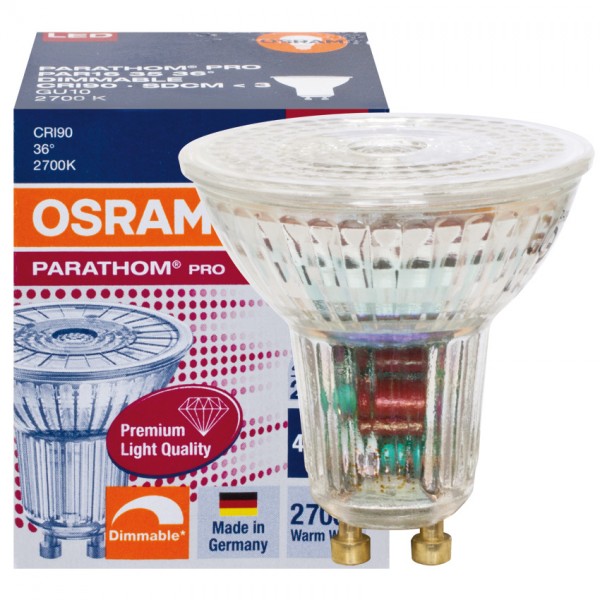 LED Reflektorlampe PARATHOM PAR16 GU10 dimmbar