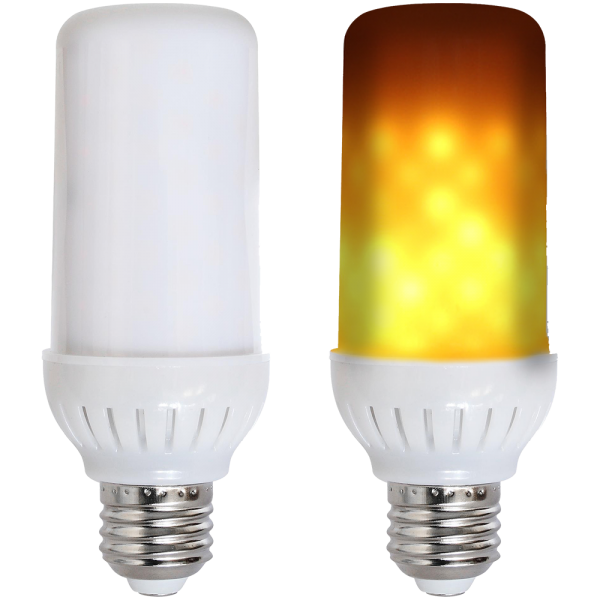LED Lampe mit Flammeffekt 4W E27 1800K