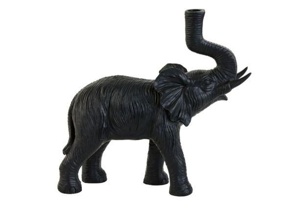 Tischleuchte ELEPHANT matt Schwarz E14