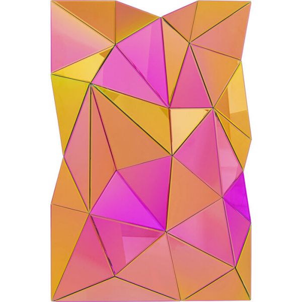 Wandspiegel Prisma Colore mit Aufhängungsmöglichkeit 120x80x10cm