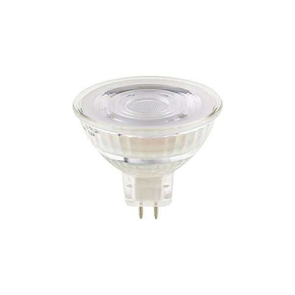LED Leuchtmittel Luxar MR16 Glas 6,2W GU5,3 460lm 3000K dimmbar
