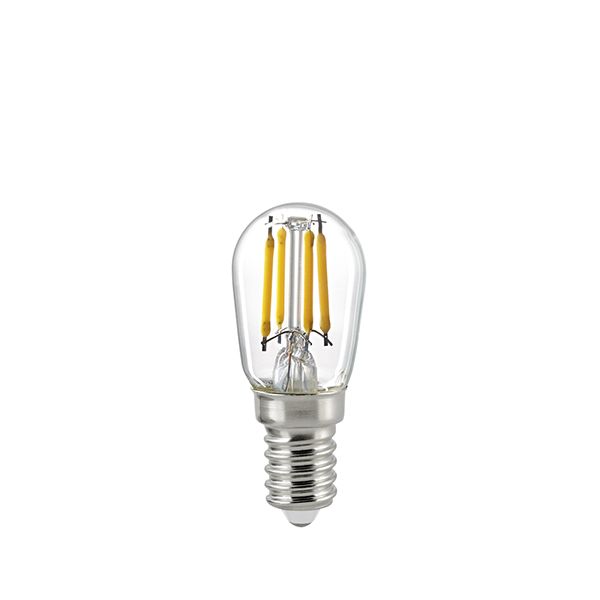 LED Filament Röhrenlampe S28 Klar 2,5W E14 250lm 2700K