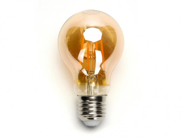 LED Filament Leuchtmittel E27 A60 4W 2200K Gold