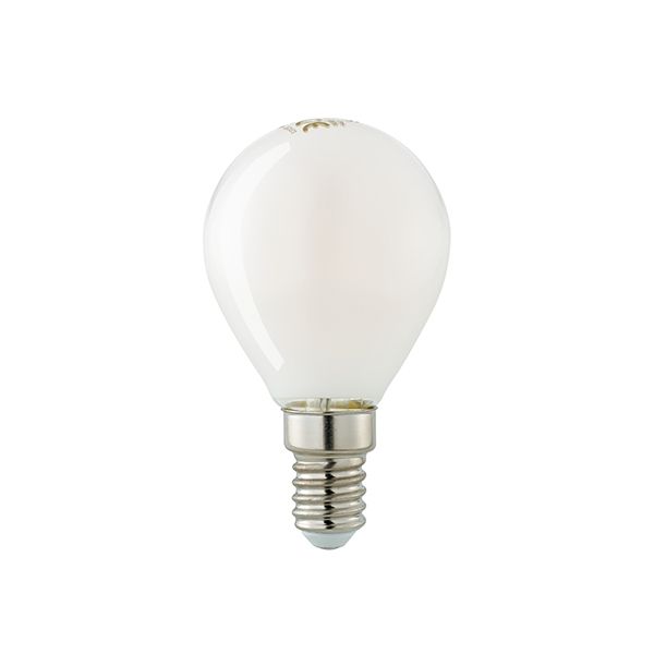 LED Filment Kugellampe Opal 4,5W E14 470lm 2700K dimmbar