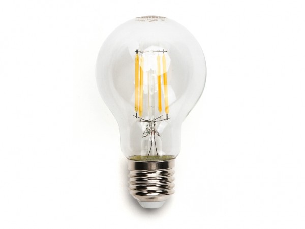 LED Filament Leuchtmittel E27 A60 8W 6500K kaltweiss